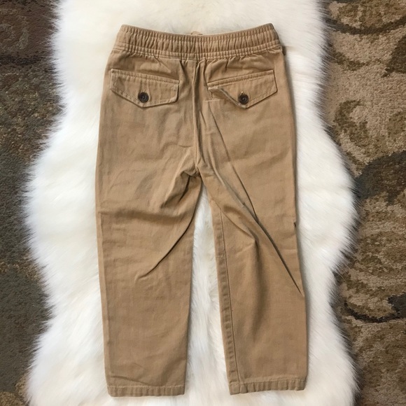 Hanna Andersson ⚜️ Striped Fleece & Khakis Set - Picture 5 of 9